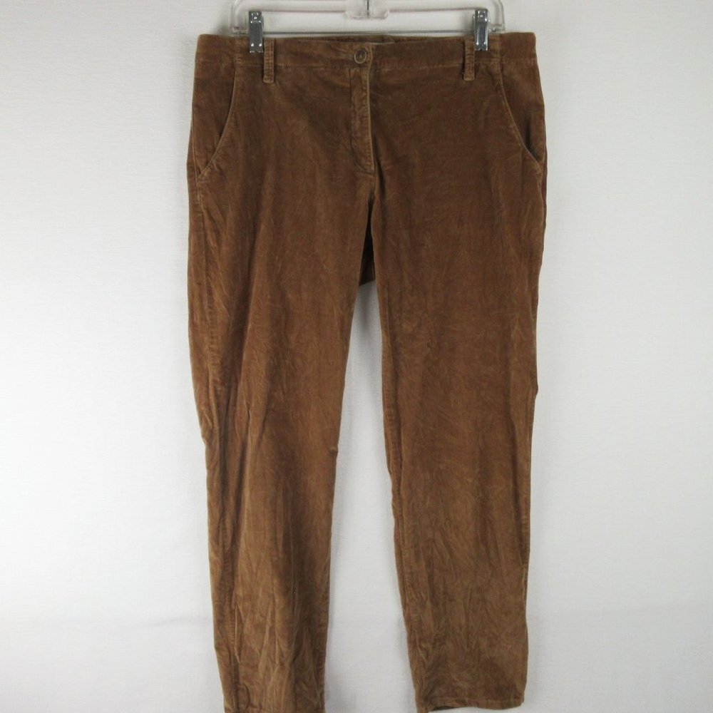 Brax Brown Velvet Trousers Size 31